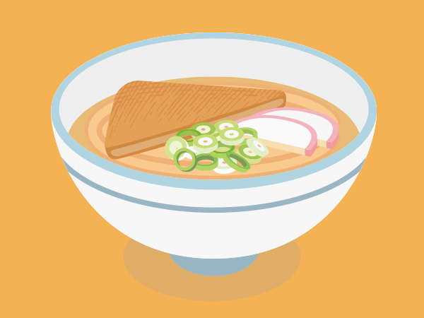 お蕎麦屋さんのセンキョ割イメージ